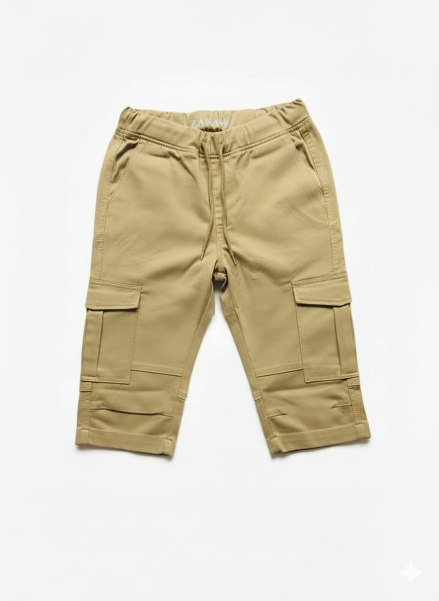 Men’s Brown 6-Pocket Shorts | Functional, Comfortable & Versatile