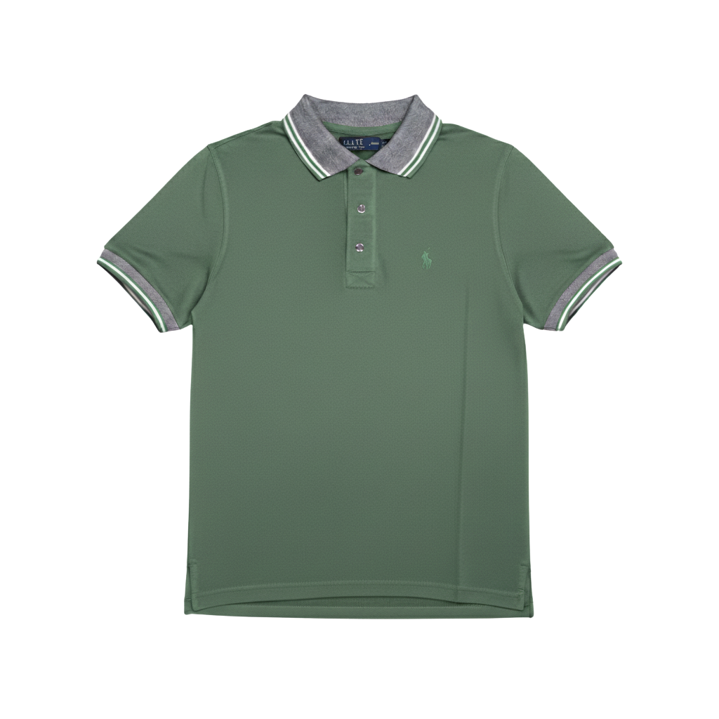 Men’s Green Polo T-shirt | Local Style, Premium Comfort