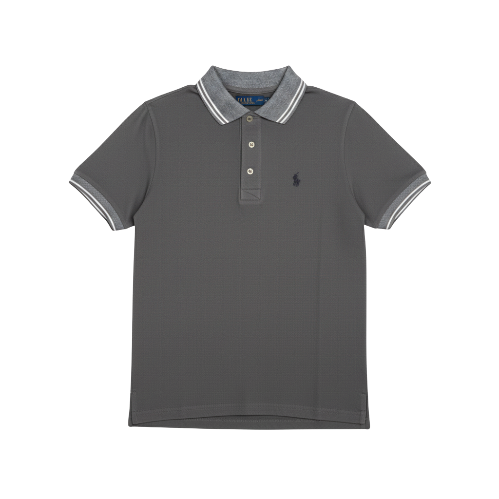 Men’s Grey Polo T-shirt | Local Style, Premium Comfort