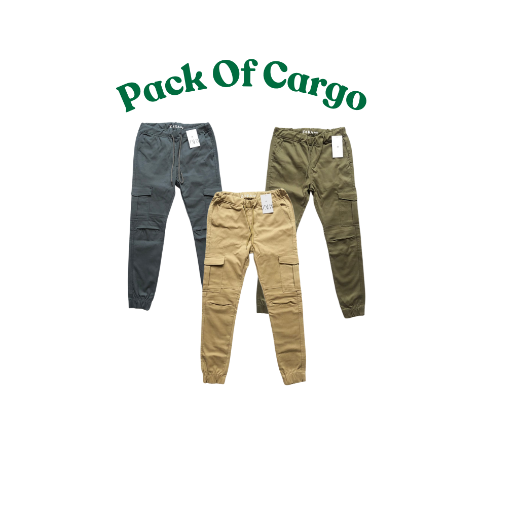 Flexible Cargo Trousers For Men’s