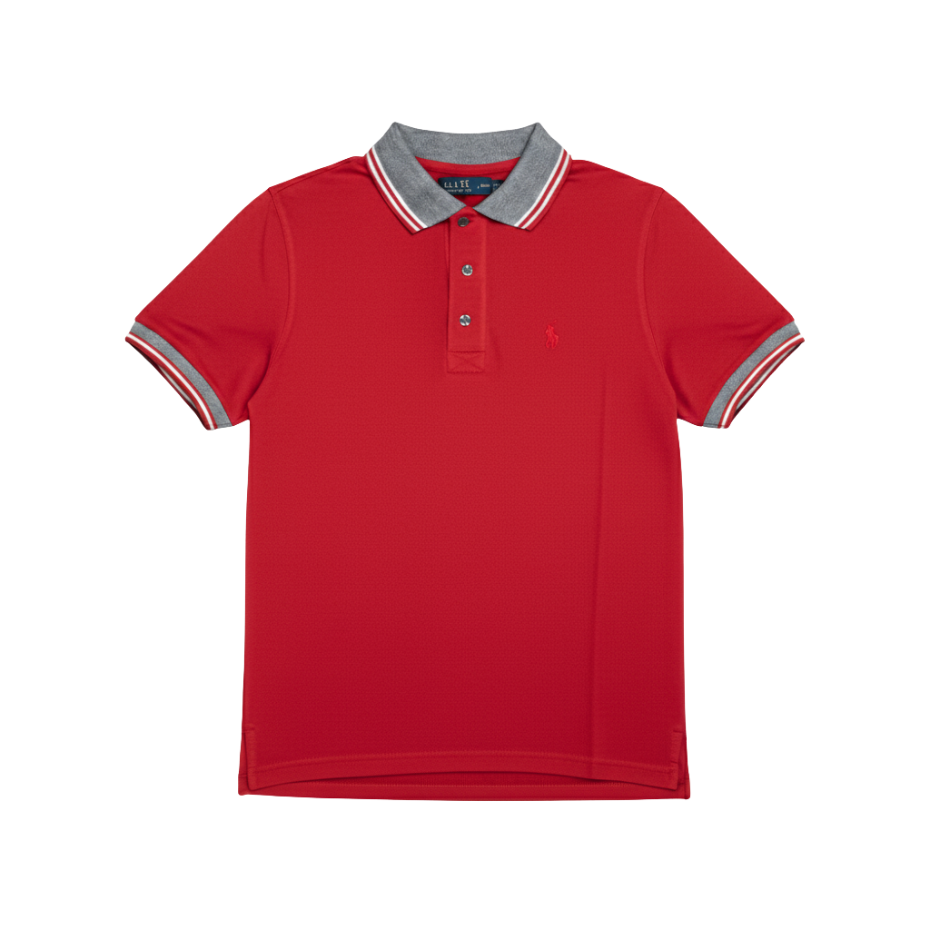 Men’s Red Polo T-shirt | Local Style, Premium Comfort