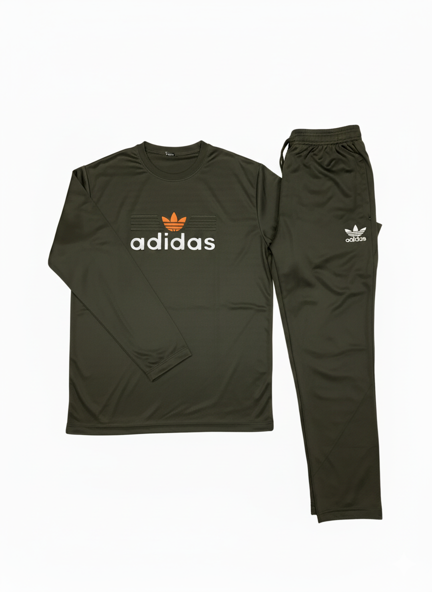 Micro Green Tracksuit Full-Sleeve | Lightweight, Comfortable & Stylish